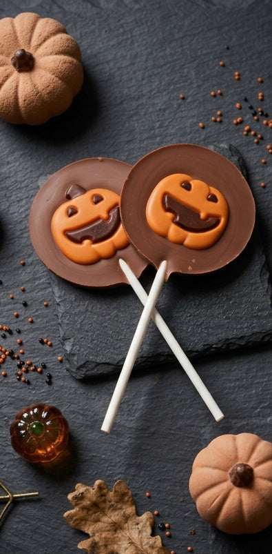 Lízatko z mliečnej čokolády "Halloween - Pumpkin" 25g